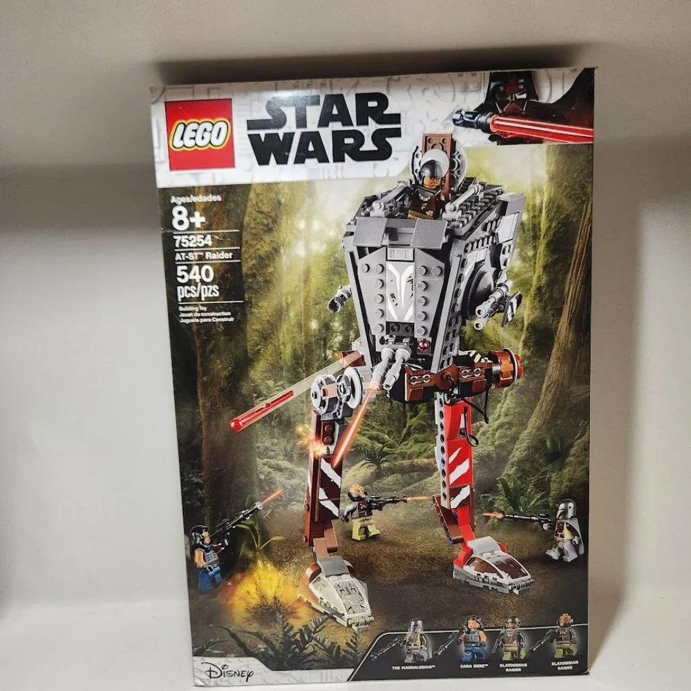 BRAND NEW LEGO Star Wars AT-ST Raider 75254 Minifigures Mandalorian 540 Pieces